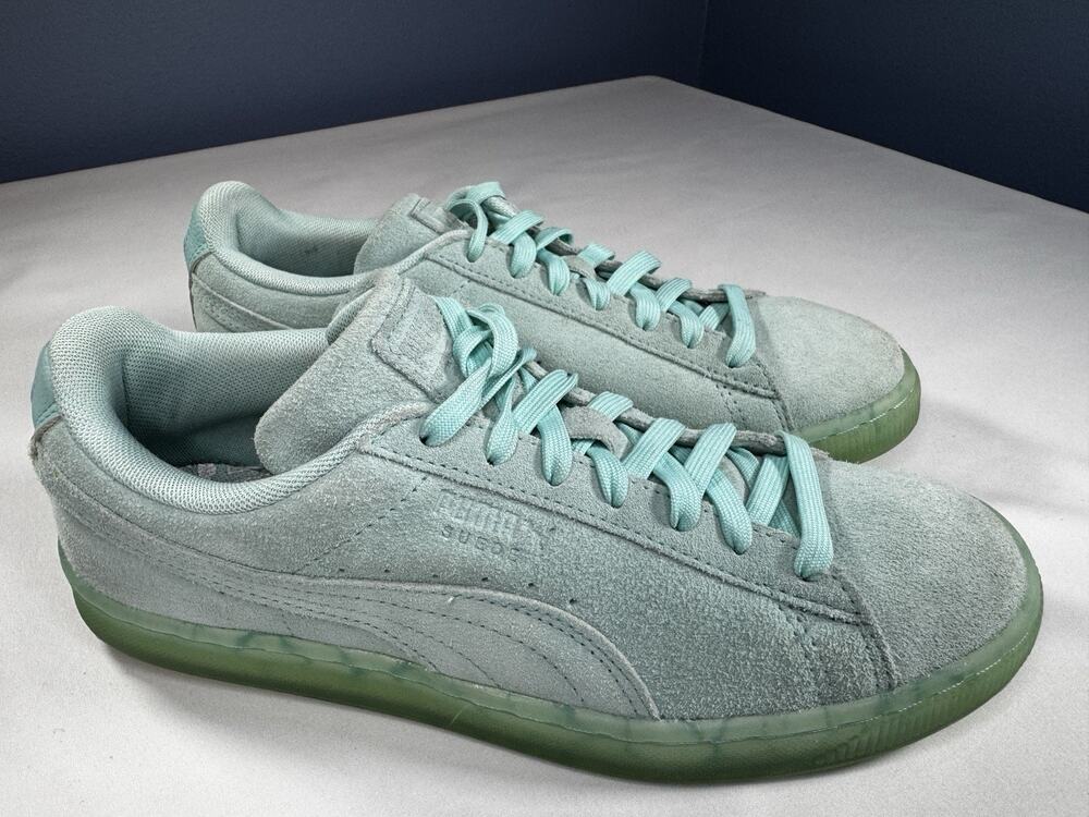 Puma Suede Classic Easter Pack Aruba Blue Men’s 8.5 362556-01 Sneakers